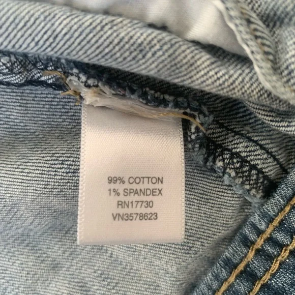 Merona Casual Button Up Denim Long Sleeve Jacket Womens Size L Blue - Picture 6 of 7